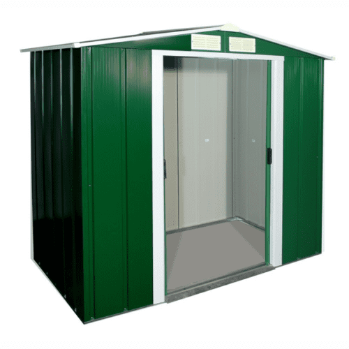 Featured image for “A1 Sapphire Steel Apex Shed - 6x6”