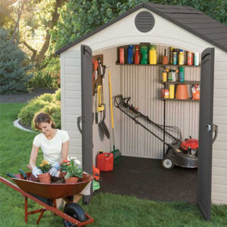 Featured image for “Lifetime® 8x5 Plastic Shed (6406)”