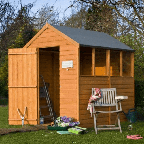 Featured image for “Shire Overlap 7x5 Value Apex Shed (Single Door)”