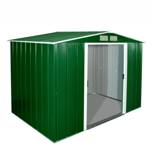 Featured image for “A1 Sapphire Steel Apex Shed - 8x6”