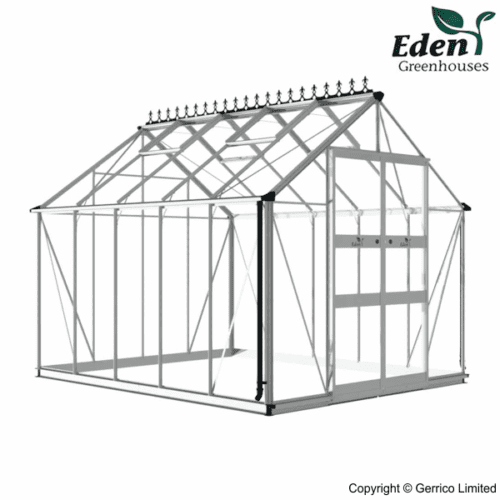 Featured image for “Halls Cotswold BLOCKLEY 810 Zero-Threshold Greenhouse (8x10)”