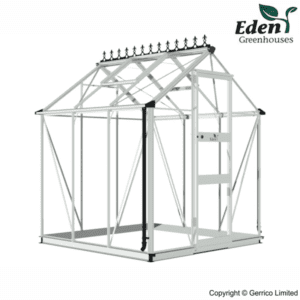 eden burford 66 zero threshold greenhouse 6x6 14316 p