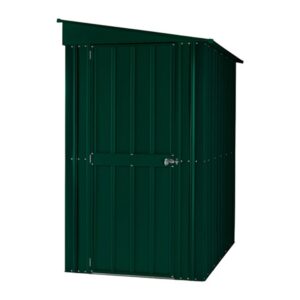 globel lotus lean to 4x6 steel shed choose colour anthracite grey 16317 p