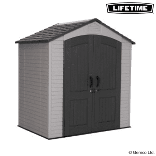 Featured image for “Lifetime® 7x4.5 Plastic Shed (60057)”