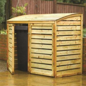 Double Wheelie Bin Store 2013