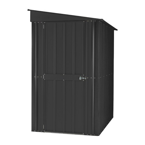 Featured image for “Globel® Lotus™ Lean-To 4x8 Steel Shed”