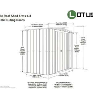 Lotus 6x4 Dimensions