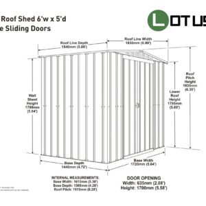 Lotus 6x5 Dimensions