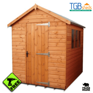 TGB Rhino Apex Shed with Free Installation