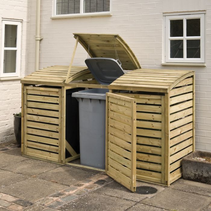 Featured image for “Triple Wheelie Bin Store”