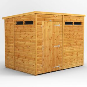Power Security Pent Shed