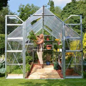 Featured image for “Palram Canopia® | Balance Greenhouse 8x12 (Silver)”