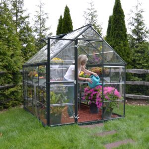 Palram Greenhouses Harmony 6x8 Grey Main 2