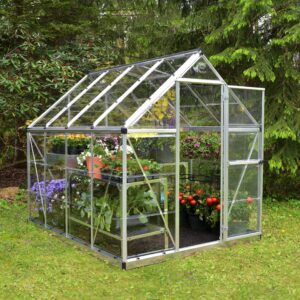Palram Greenhouses Harmony 6x8 Silver Main 1