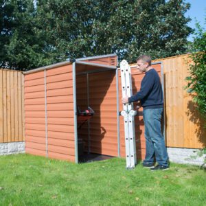 Palram Garden Sheds Pent 4x6 Amber Atmosphere 1