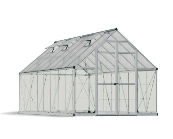 Palram Canopia Balance Greenhouse 8x16 Silver