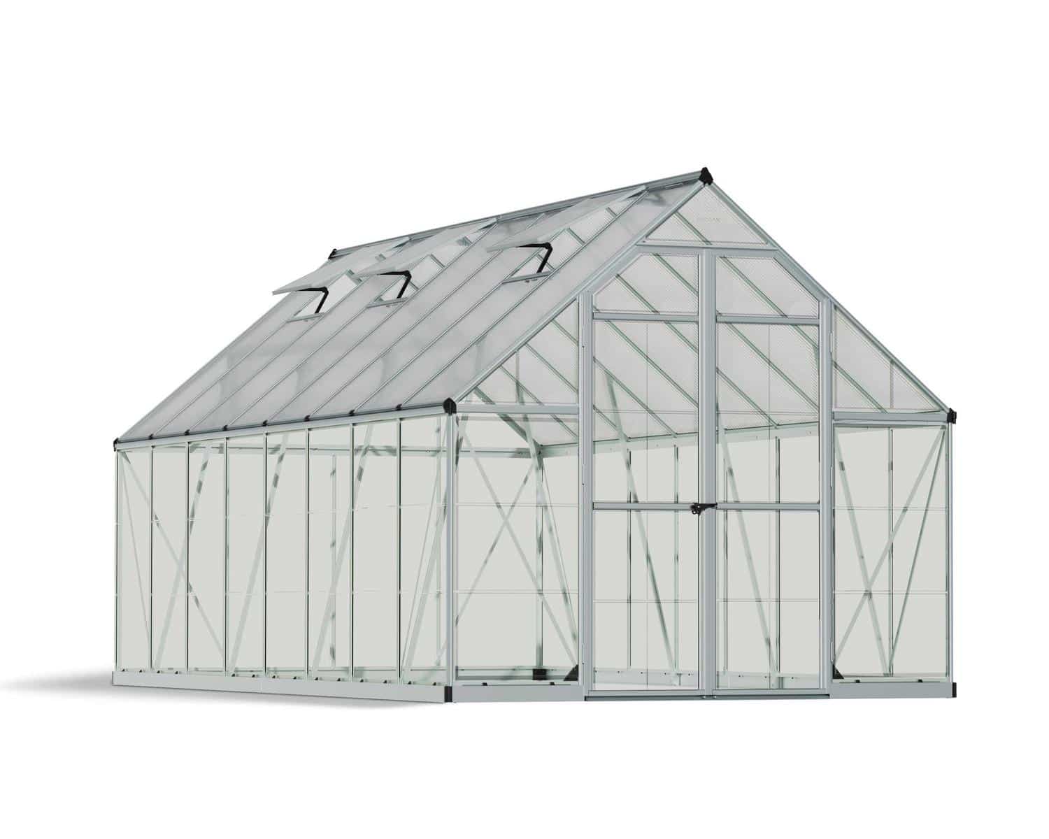 Featured image for “Palram Canopia® | Balance Greenhouse 8x16 (Silver)”