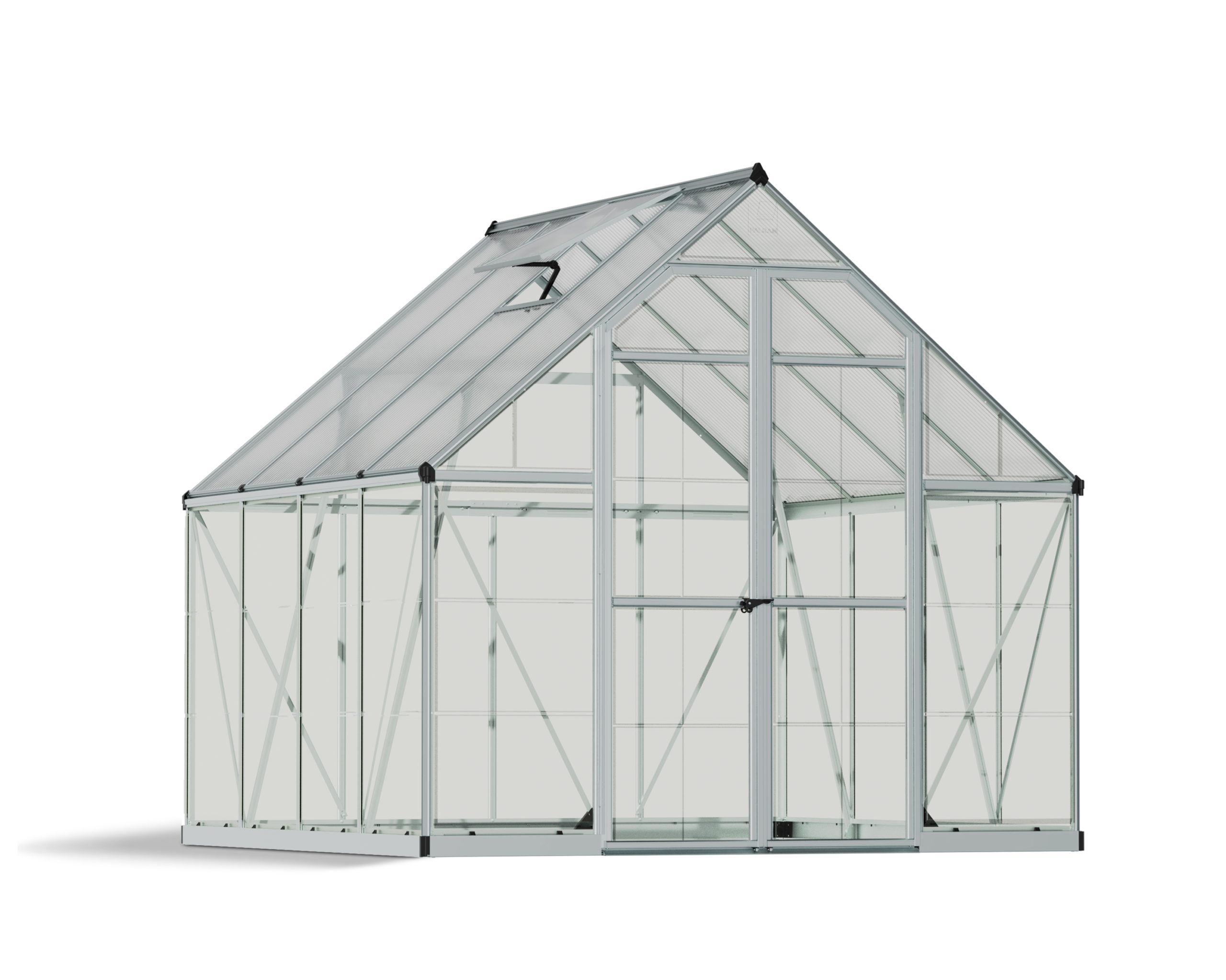 Featured image for “Palram Canopia® | Balance Greenhouse 8x8 (Silver)”