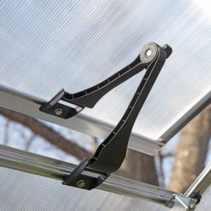 Palram Greenhouses Hybrid Silver Roof-vent 2