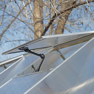 Palram Greenhouses Hybrid Silver Roof-vent 3