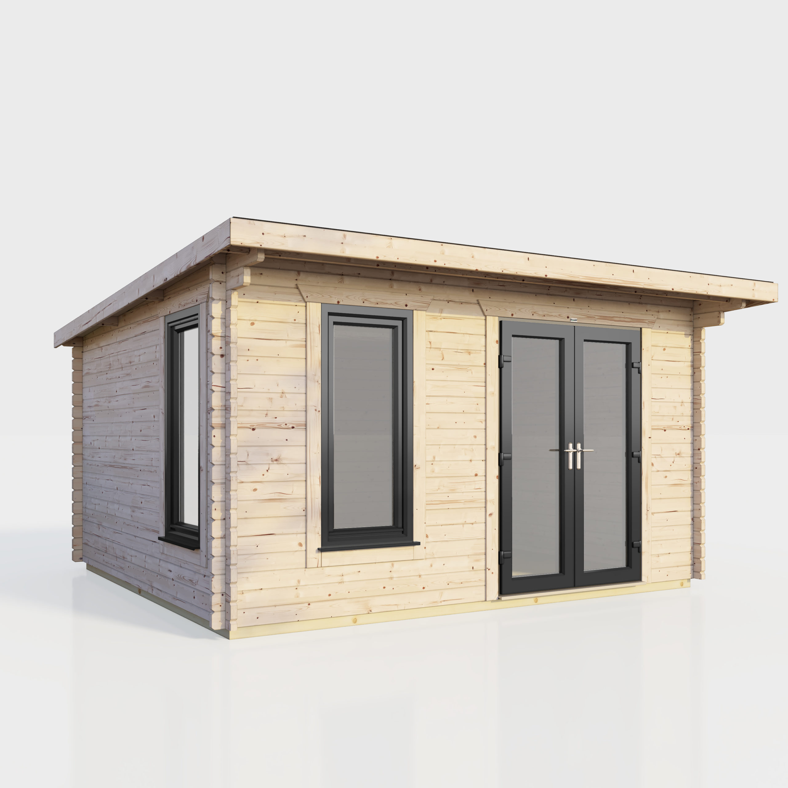 Featured image for “POWER Pent Log Cabin® (44mm)”