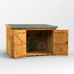 Power Pent Bike Shed 8x6