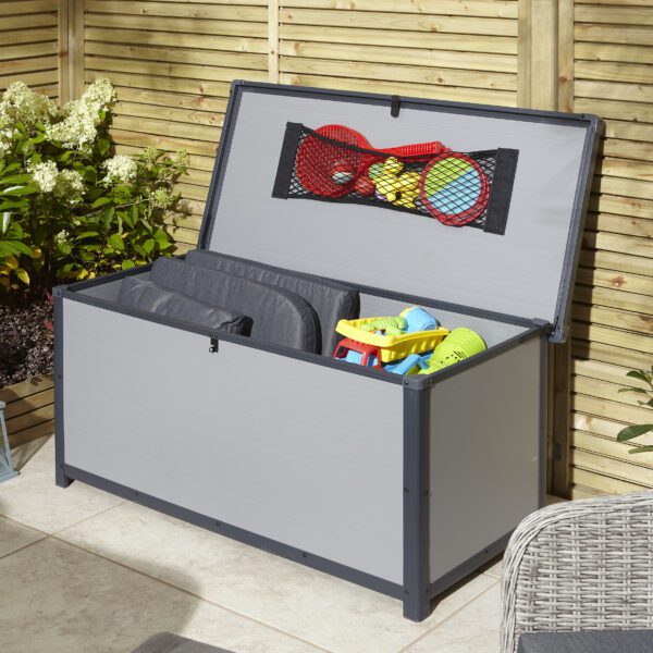 Rowlinson Airevale Cushion Box 4x2 Light Grey 4x2