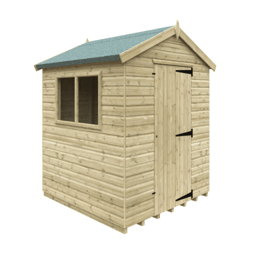 Featured image for “BISON Tanalised APEX Shed 6x6”