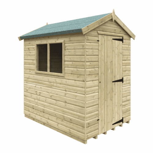 Featured image for “BISON Tanalised APEX Shed 7x5”