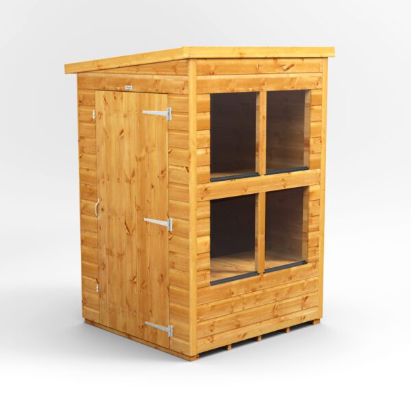 4x4 Pent Potting Single Door (4x4 Pent Potting)