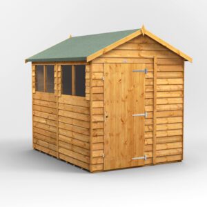 Power Hybrid Overlap Apex Shed 8x6