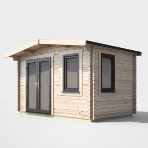 8х12_DDW Chalet Log Cabin