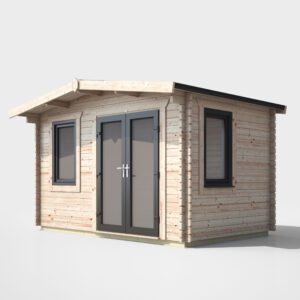 8х12_WDD Chalet Log Cabin