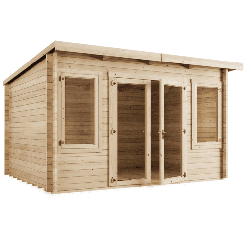 Featured image for “ASHLEY | Pent Log Cabin”