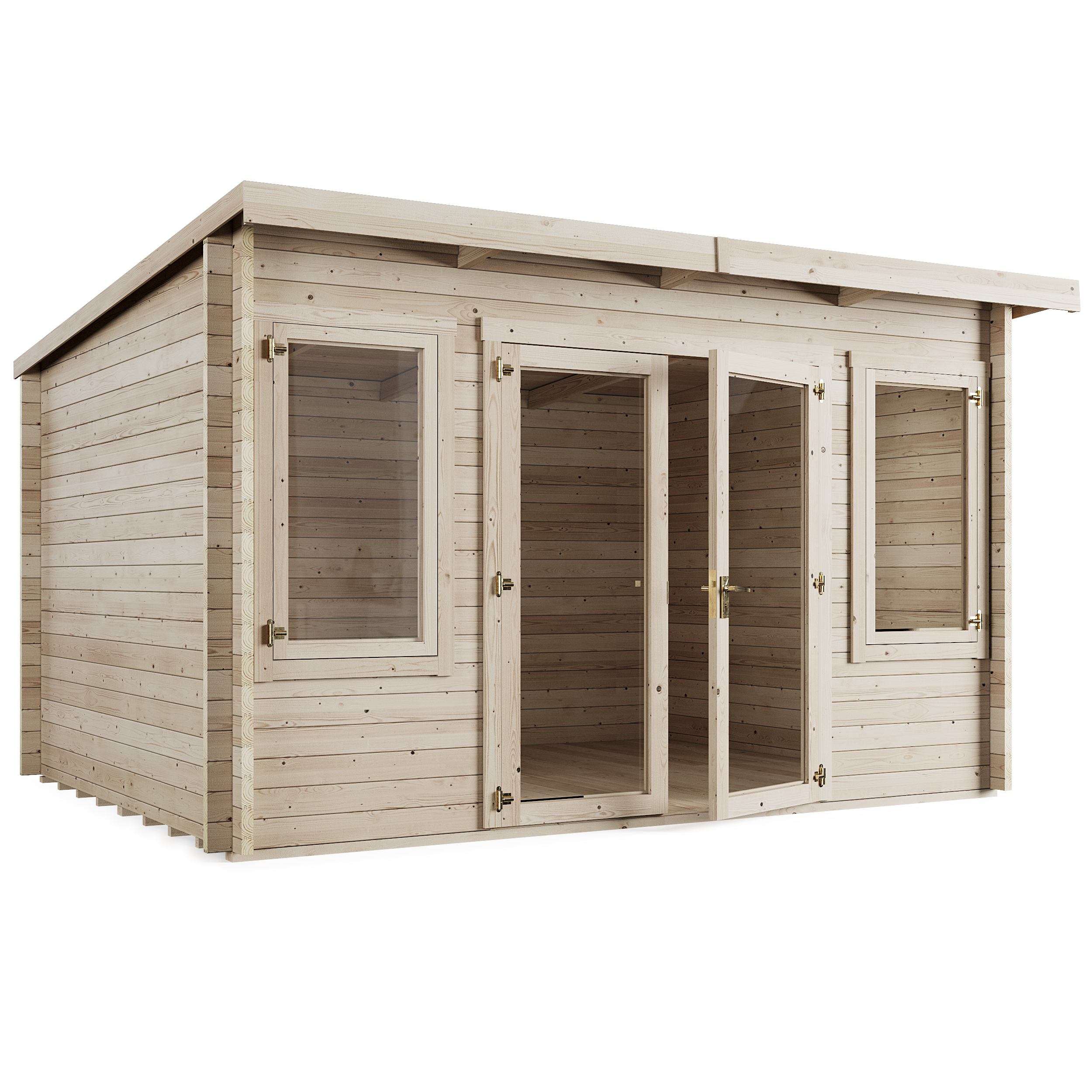 Featured image for “ASHLEY | Pent Log Cabin”