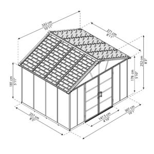 Palram-Canopia_Garden_Sheds_Yukon_11x9_Dimensions_2000