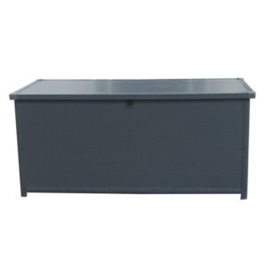 Astrum Plastic Garden Storage Box Grey 7 x 7 Front