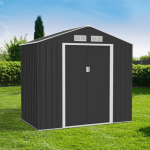 Hera Apex Metal Shed 7 x 4 New Background