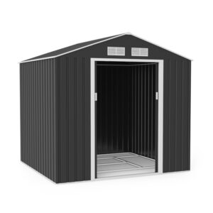 Hera Apex Metal Shed 7 x 6 Open