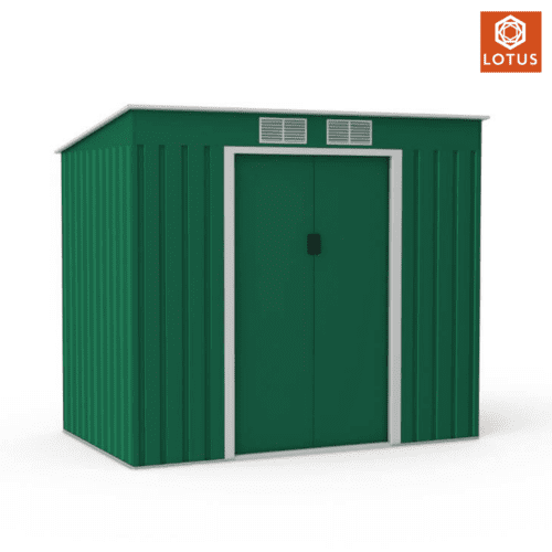 Featured image for “LOTUS | Hestia Pent Metal Shed™”
