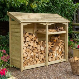 RGP Premium Heritage Double Log Store