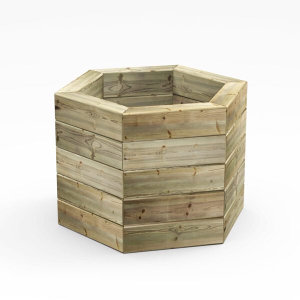 Power Tanalised Hexagonal Planter