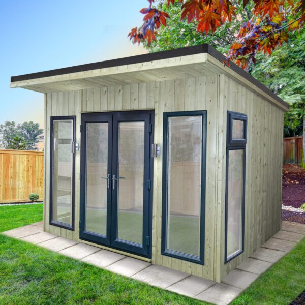 Vista Traditional Studio with uPVC window and door upgrade