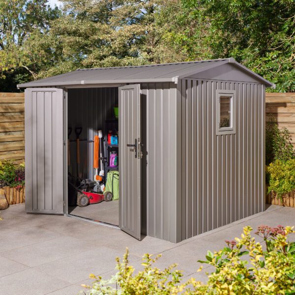 Brentvale Premium 10x8 Metal Shed Apex