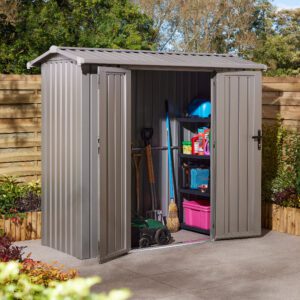 Brentvale Premium 8x4 Metal Shed Apex