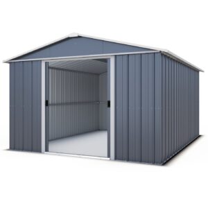 Yardmaster 1013AEYZ Castleton Apex Metal Shed 10x13